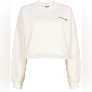 STADIUM GOODS Women's Cream Cropped crewneck
